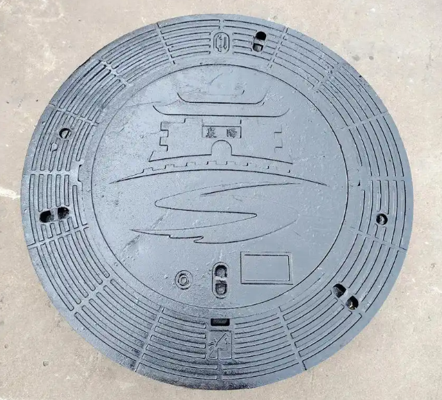 敦煌球墨铸铁井盖定制款展示